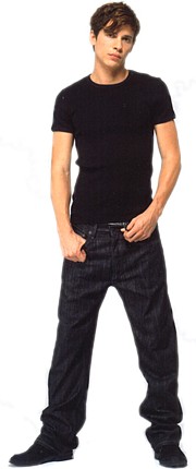 T-shirt and jeans