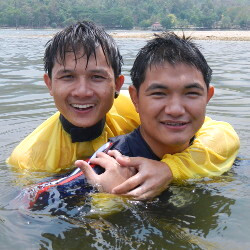 lifesaving cross chest tow