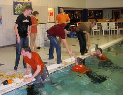 lifesaving rope throwing