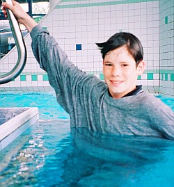 survival swimming in clothes