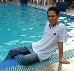 Swimming Training in Clothes