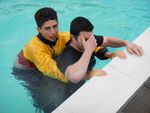 RESCUE, CASUALTY, INJURED, SUPPORT POSITIION
Support the casualty on the side and assist them out 7