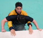 RESCUE, CASUALTY, UNCONSCIOUS, 4 SUPPORT POSITION
Support the casualty not too tight or too loose 11