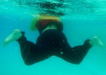 SWIM STROKES, BREAST STROKE, 3 PUSH FORWARD
Kick back with toes pull towards you like shutting a door 3