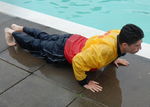 TRAINING, POOL, PUSH DOWN
Between swims do some push ups 8