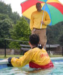 TRAINING, POOL, SUPERVISION
Always have a lifeguard on pool side during training 11